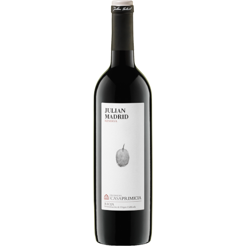2019 Bodegas Casa Primicia Julian Madrid Reserva DOCa